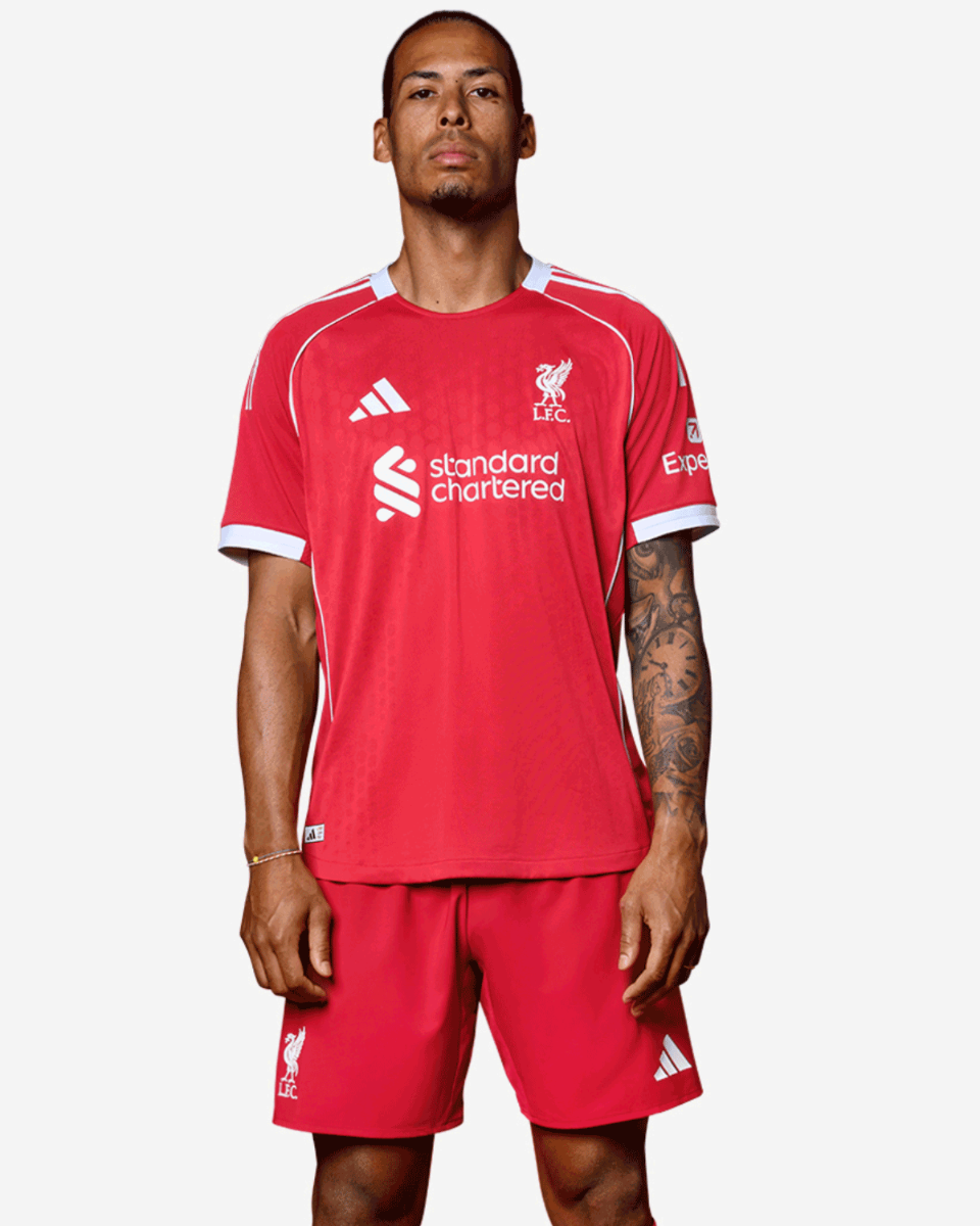 Liverpool FC 2025/26 Home Shirt – Classic Red (Short & Long Sleeve)