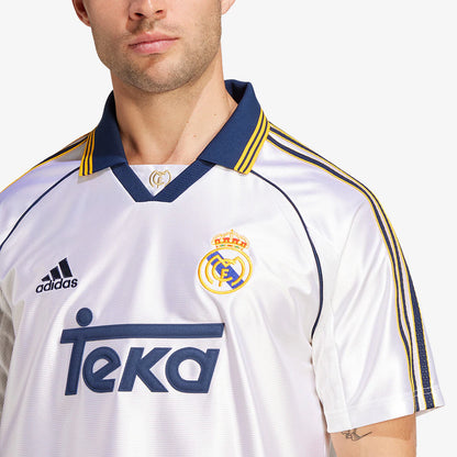 Real Madrid 1999/00 Home Shirt – White Retro Classic