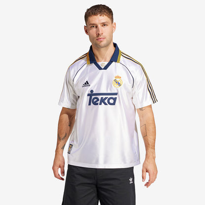 Real Madrid 1999/00 Home Shirt – White Retro Classic