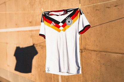 Germany 2026 Home Jersey – Weiß Schwarz Classic (Short Sleeve, World Cup Edition)