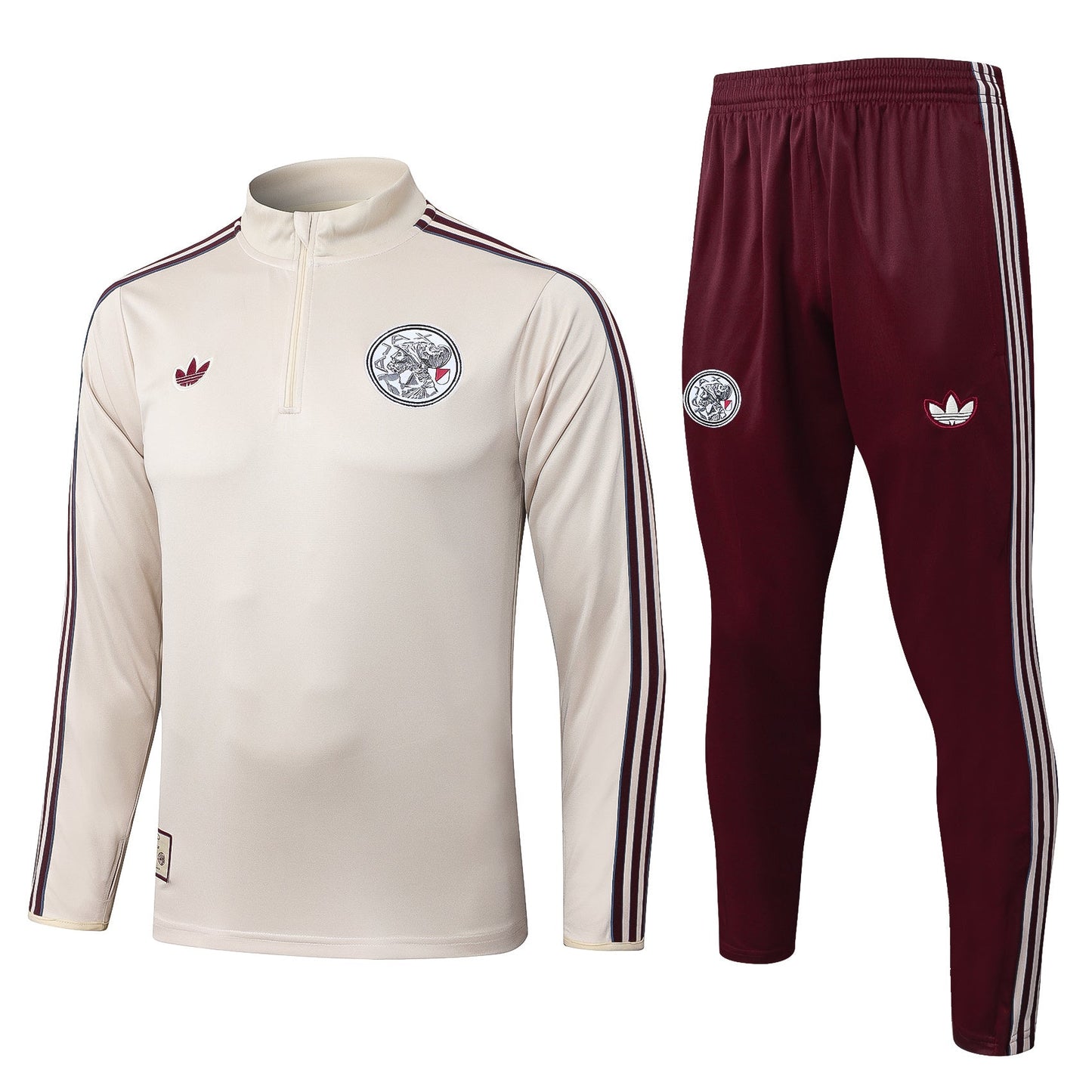 Ajax Retro Tracksuit 2025/26 – Adidas Originals Inspired Full Set