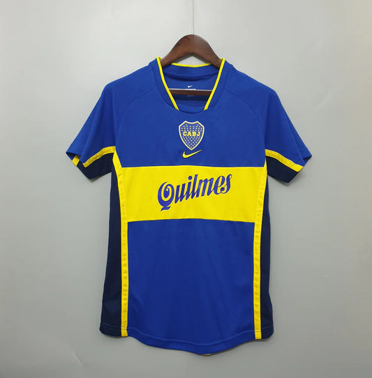 Boca Juniors 2001-2002 Retro Shirt – Riquelme & Palermo Era