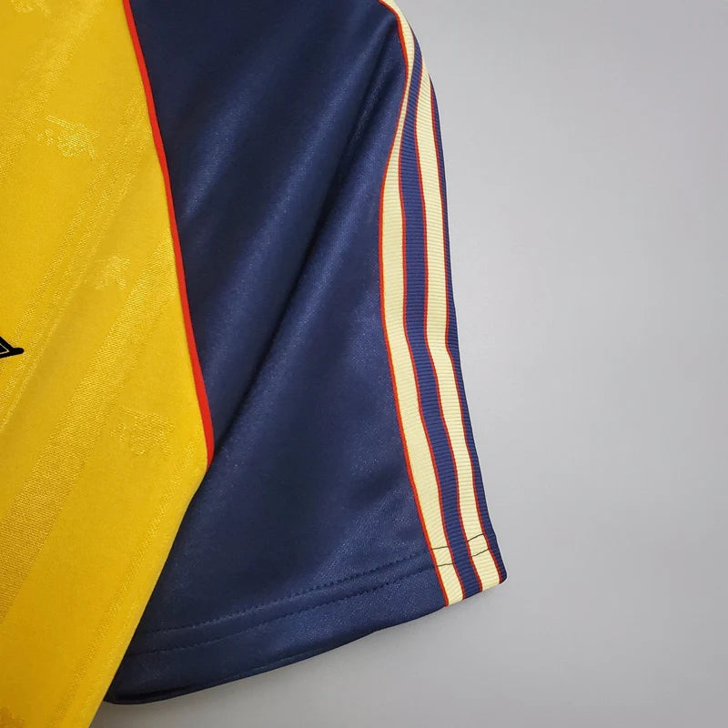Arsenal 1988/89 Away Shirt – Yellow Retro Classic (Short & Long Sleeve)