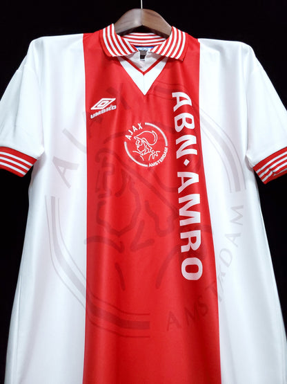 AFC Ajax 1995/96 Home Shirt – Classic Amsterdam Football Heritage