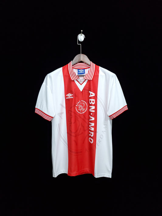 AFC Ajax 1995/96 Home Shirt – Classic Amsterdam Football Heritage