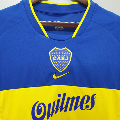 Boca Juniors 2001-2002 Retro Shirt – Riquelme & Palermo Era