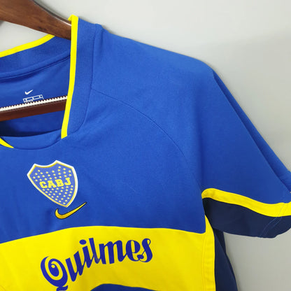 Boca Juniors 2001-2002 Retro Shirt – Riquelme & Palermo Era
