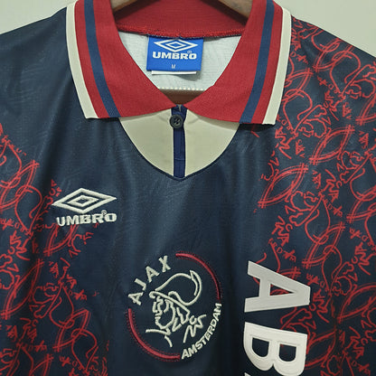 AFC Ajax 1994/95 Away Shirt – Champions League Winners Retro (Short & Long Sleeve)