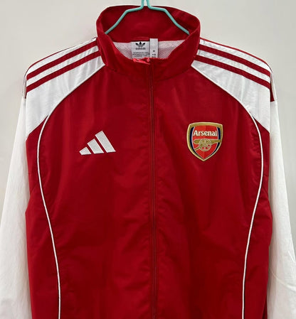 Arsenal 2025/26 Red Windbreaker Jacket – Gunners Fanwear