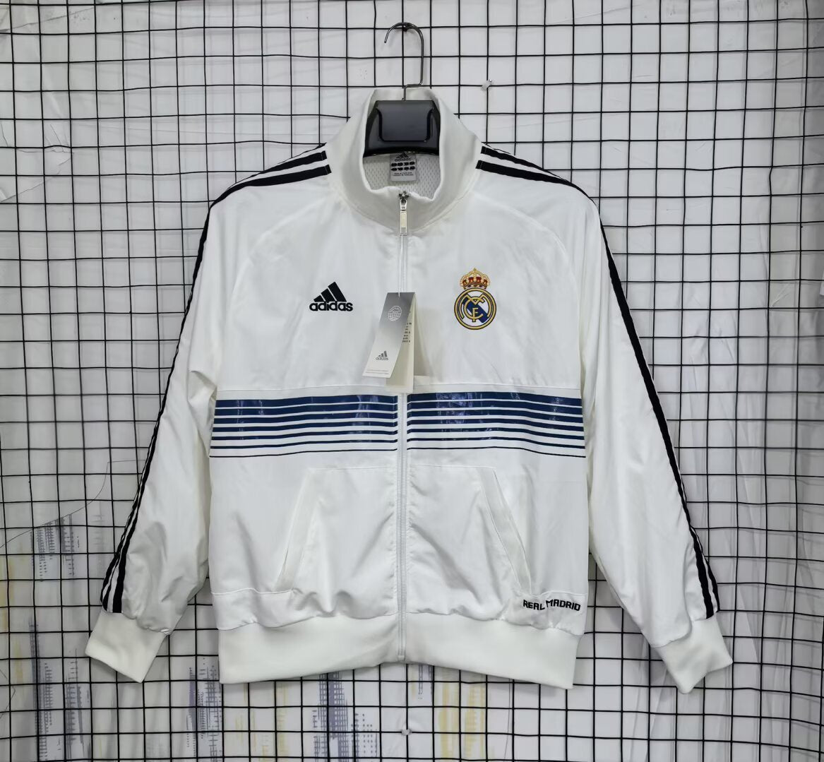 Real Madrid 2025/26 Soccer Windbreaker – Los Blancos Jacket