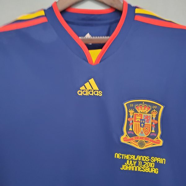 Spain 2010 Away Jersey – Iconic World Cup Final Shirt