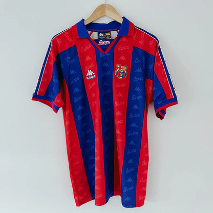 FC Barcelona 1996/97 Home Shirt – Ronaldo “El Fenómeno” Era (Short & Long Sleeve)