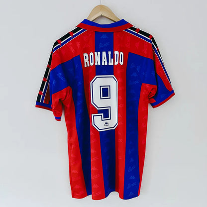 FC Barcelona 1996/97 Home Shirt – Ronaldo “El Fenómeno” Era (Short & Long Sleeve)