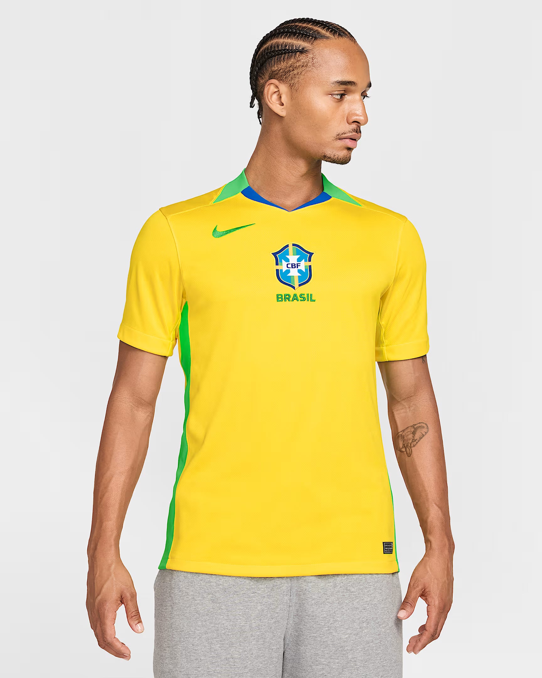 Brazil 2025/26 Home Shirt – Yellow/Green - Retro Matchday product_type