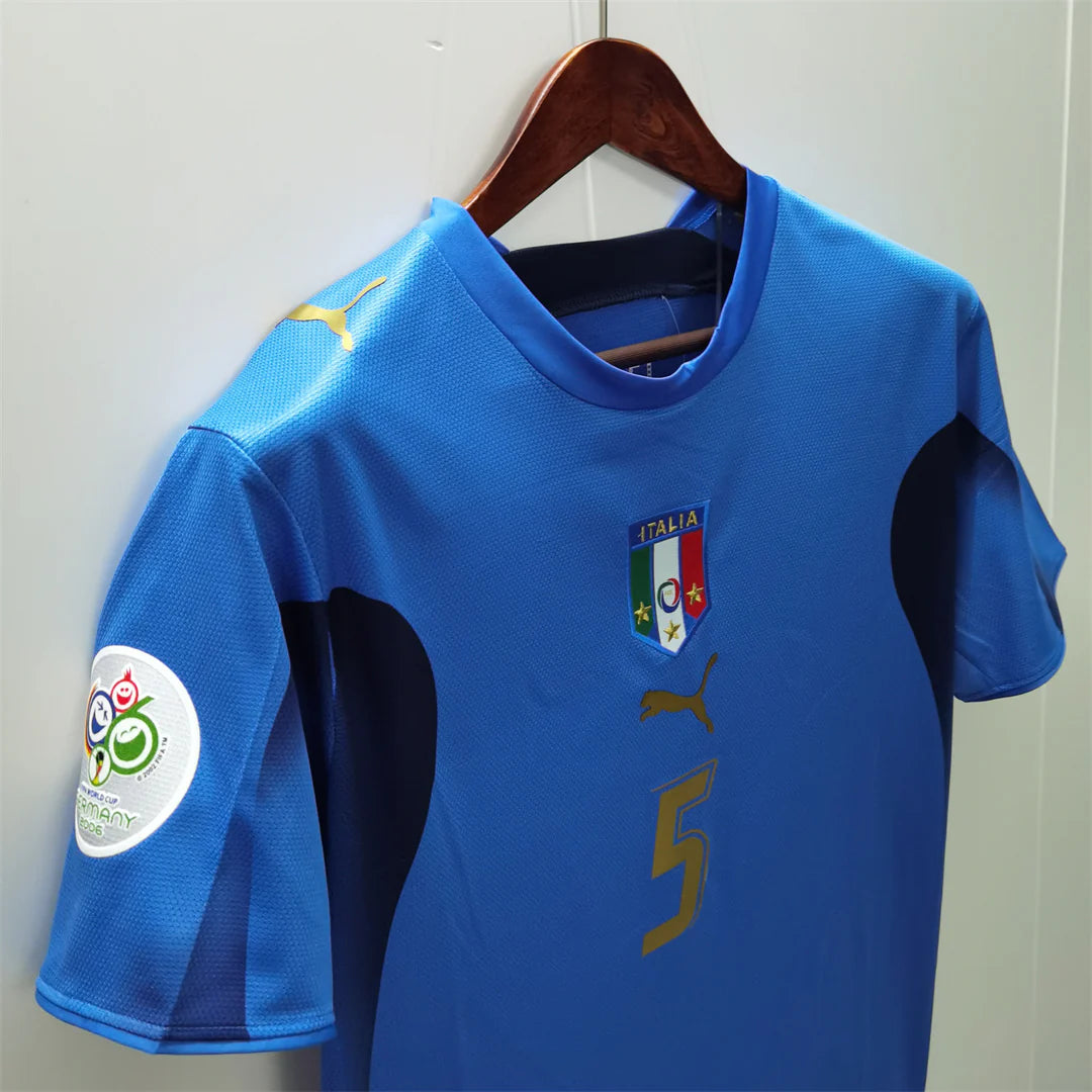 Italy 2006 Home Football Jersey – World Cup Winner