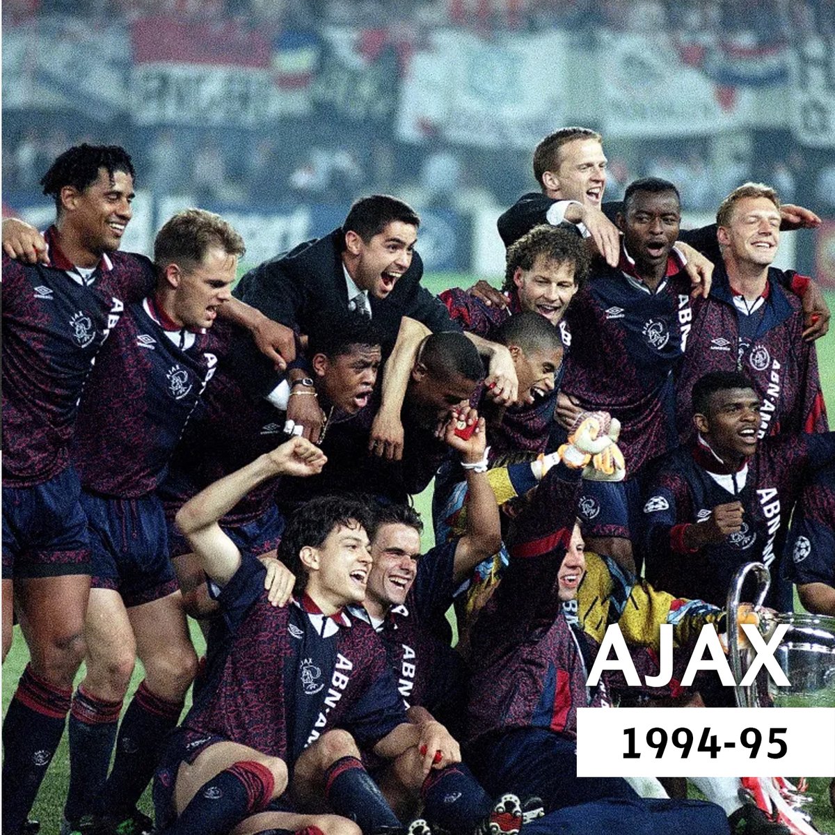 AFC Ajax 1994/95 Away Shirt – Champions League Winners Retro (Short & Long Sleeve)