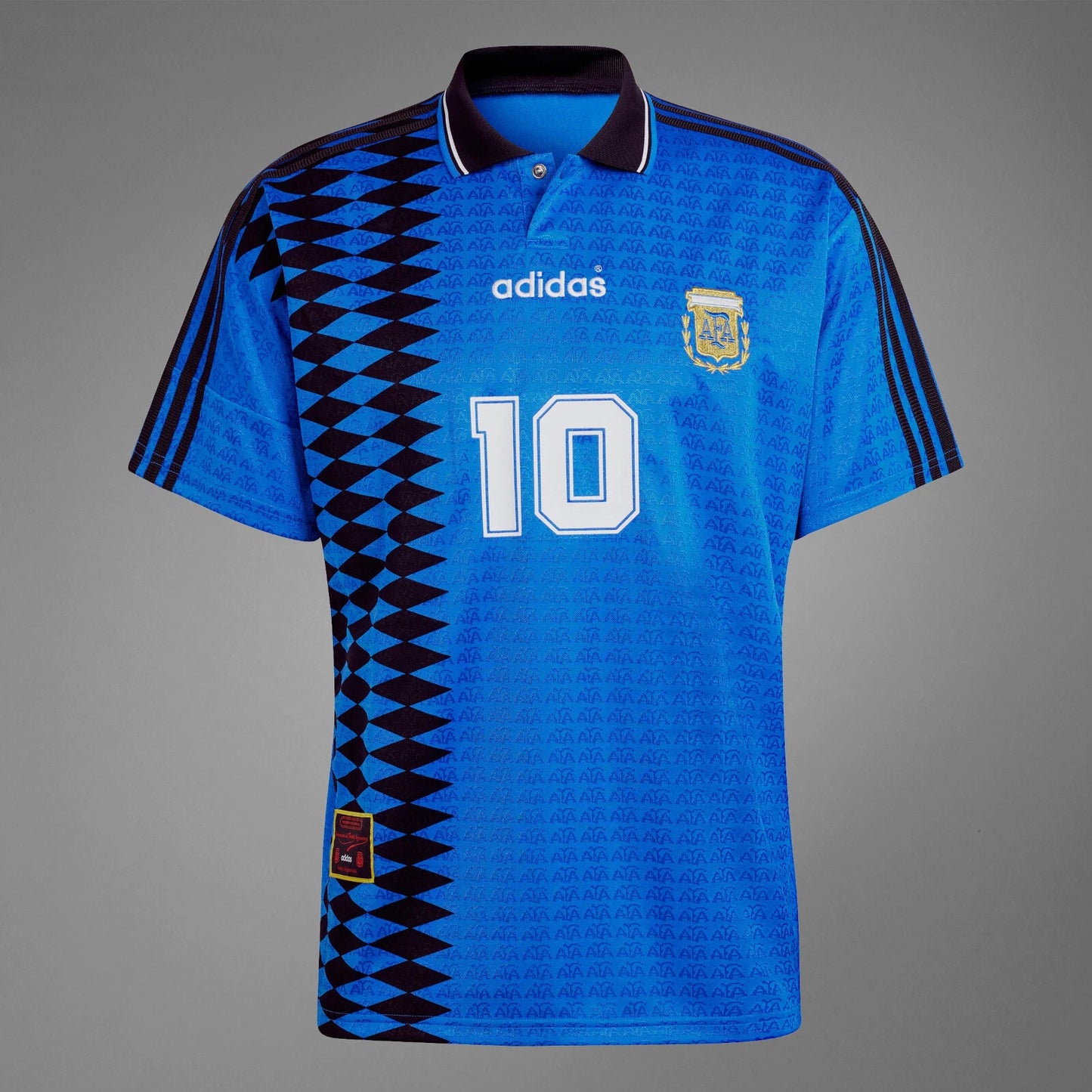 1994 Adidas Argentina Away Jersey - Diego Maradona #10 - USA World Cup Edition
