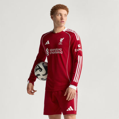 Liverpool FC 2025/26 Home Shirt – Classic Red (Short & Long Sleeve)