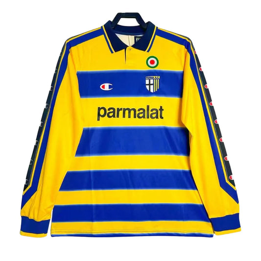 Parma AC Long Sleeve Home Shirt – 1999-00 Retro Jersey