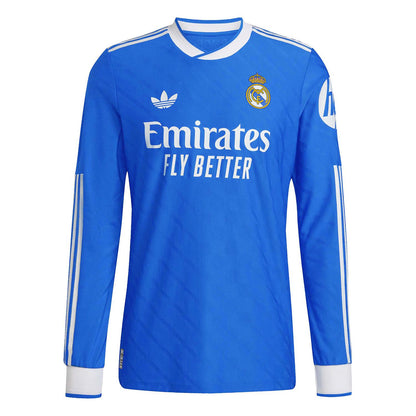 Real Madrid 2025/26 Third Shirt – Retro Inspired Blue Edition