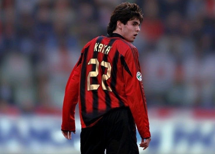 Football player kaka number 23 ac milan
