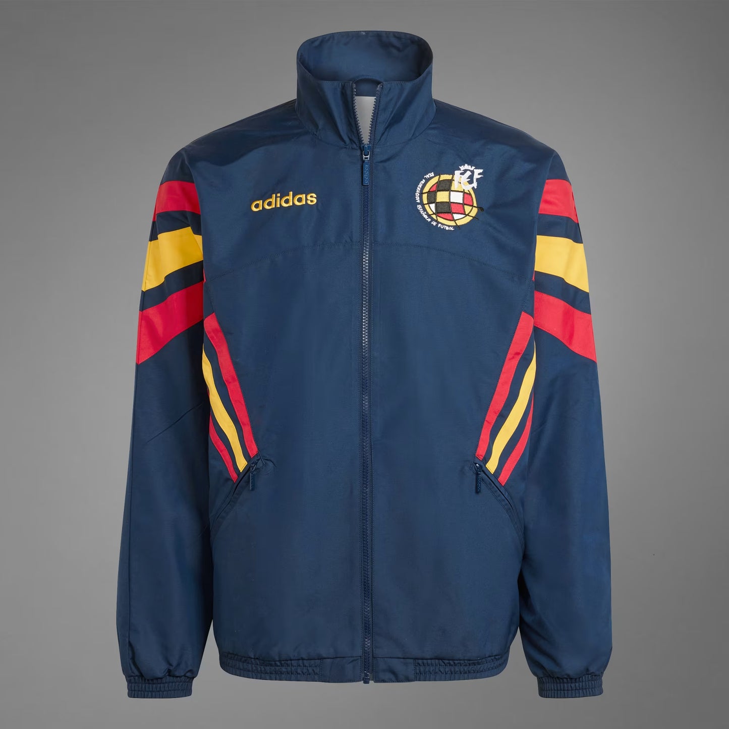 Spain National Team Adidas Windbreaker – Vintage Football Jacket (1996–98) - Retro Matchday product_type