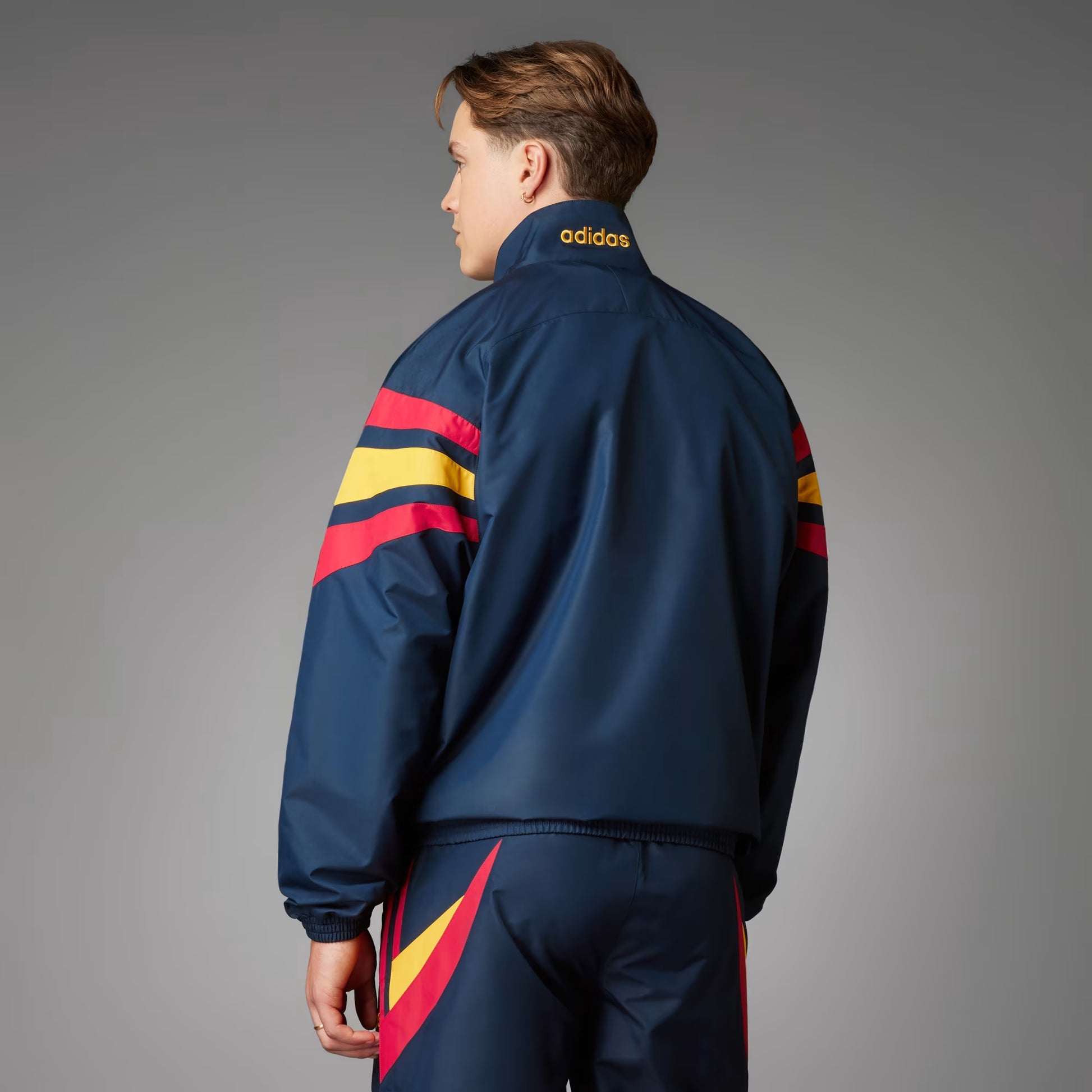 Spain National Team Adidas Windbreaker – Vintage Football Jacket (1996–98) - Retro Matchday product_type