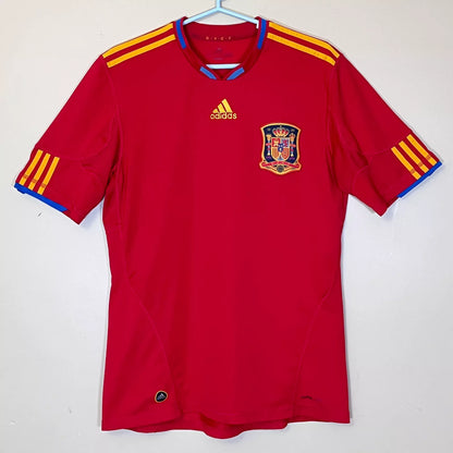 Spain 2010 Home Jersey – Iconic World Cup Champion Shirt – Men’s Authentic Kit