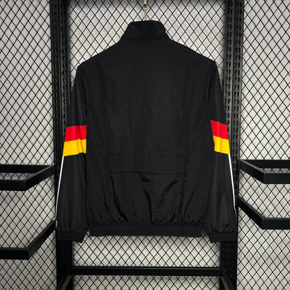 Germany 2024/25 Euro Black Windbreaker – National Team Jacket