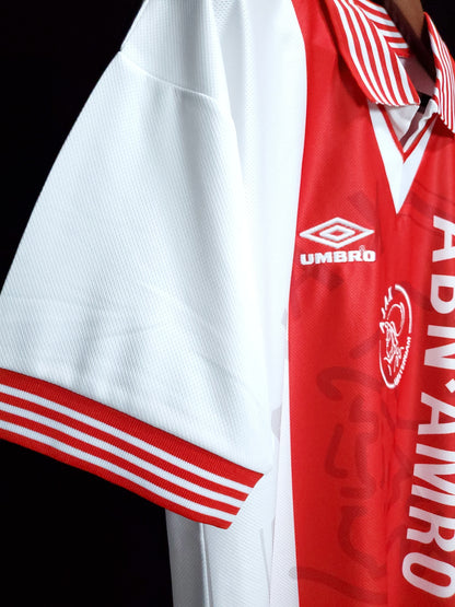 AFC Ajax 1995/96 Home Shirt – Classic Amsterdam Football Heritage