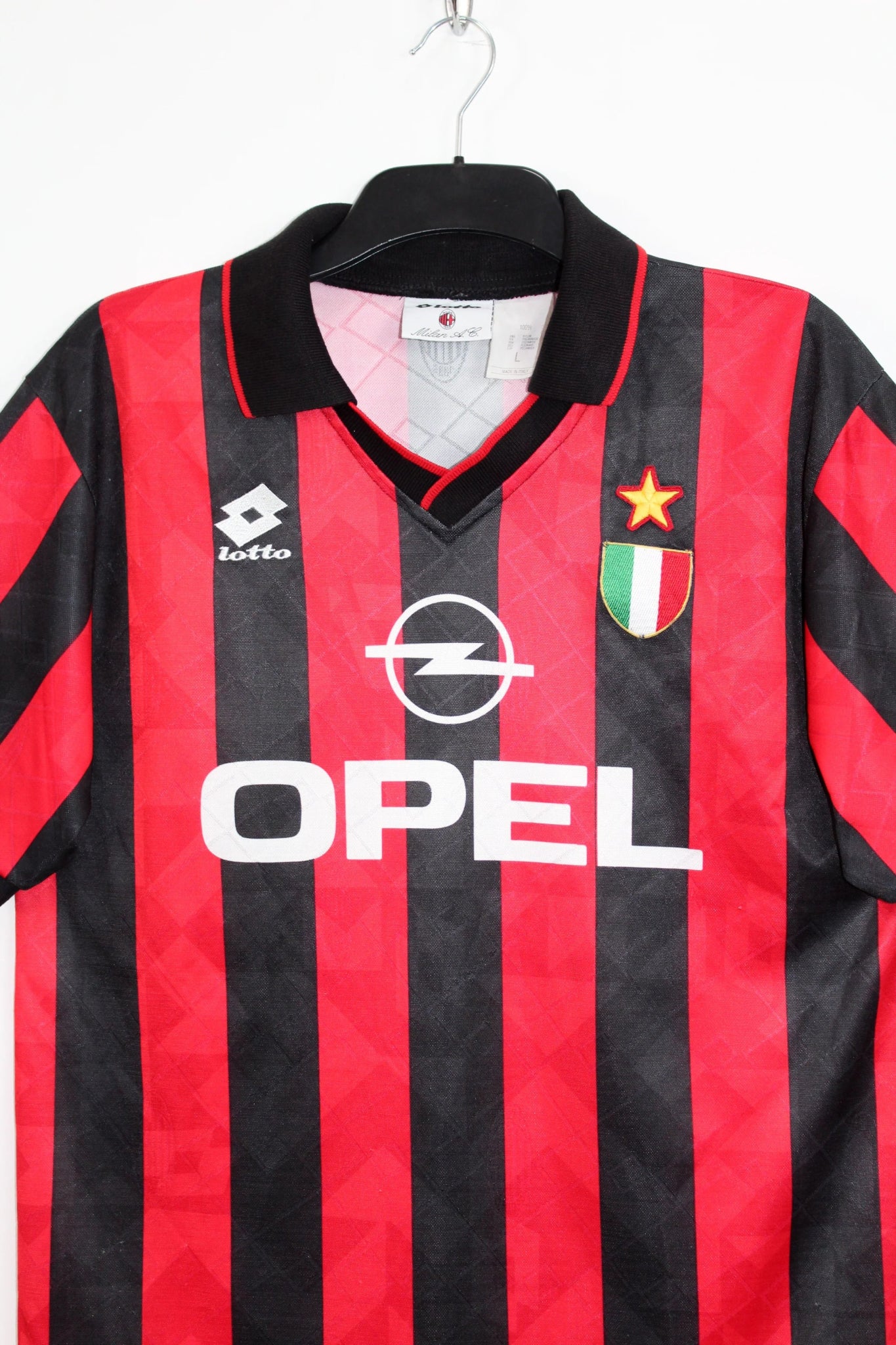 AC Milan 1994/95 Home Retro Shirt – Short & Long Sleeve - Retro Matchday product_type
