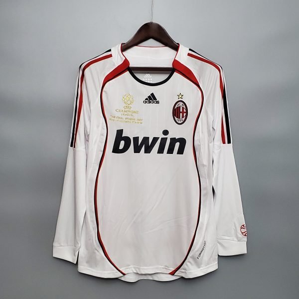 AC Milan 2006/07 Away Shirt – Champions League Final Edition (Short & Long Sleeve | Retro) - Retro Matchday product_type