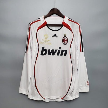 AC Milan 2006/07 Away Shirt – Champions League Final Edition (Short & Long Sleeve | Retro) - Retro Matchday product_type