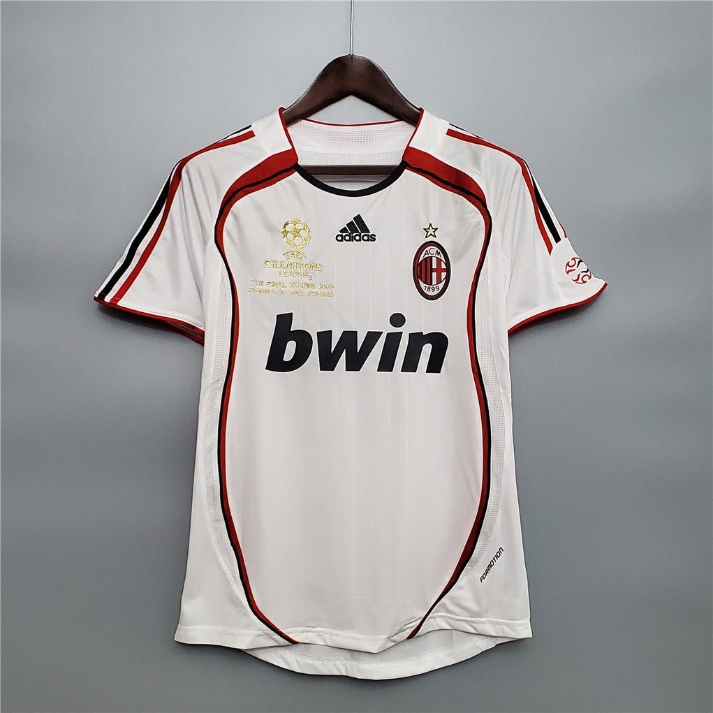 AC Milan 2006/07 Away Shirt – Champions League Final Edition (Short & Long Sleeve | Retro) - Retro Matchday product_type