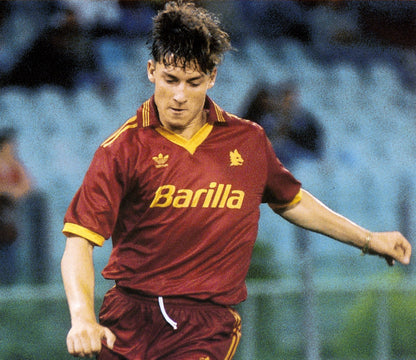 AS Roma 1992-1994 Home Shirt (Short Sleeve) – Retro Classic