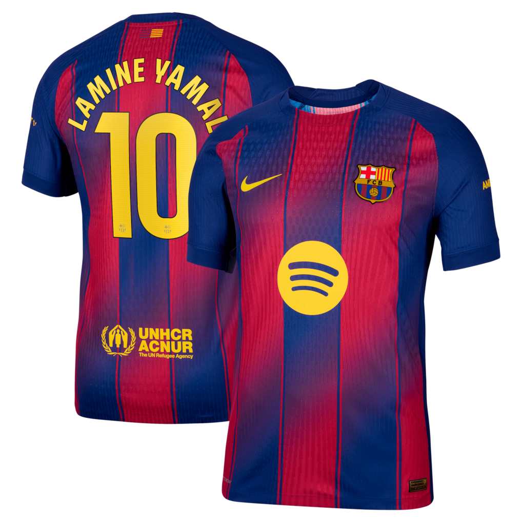 FC Barcelona 2025/26 Home Shirt – Blaugrana Classic (Short & Long Sleeve)