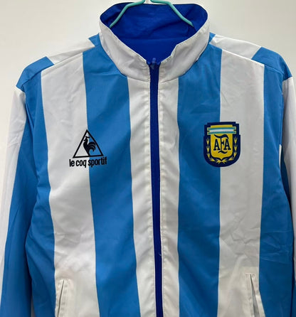 Argentina 1986 Reversible Windbreaker – Retro World Champions Jacket