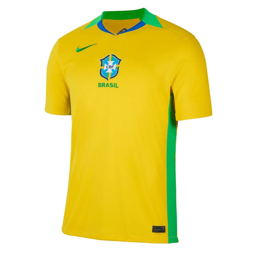 Brazil 2025/26 Home Shirt – Yellow/Green - Retro MatchdayRetro MatchdayNational TeamsXL