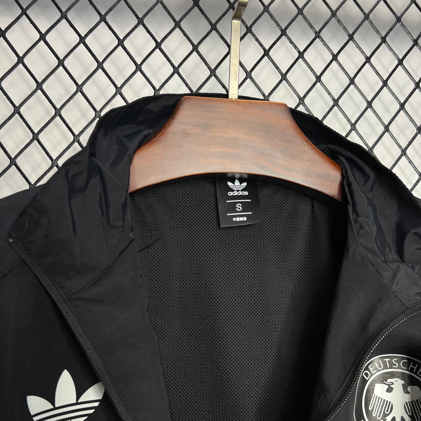 Germany 2024/25 Euro Black Windbreaker – National Team Jacket