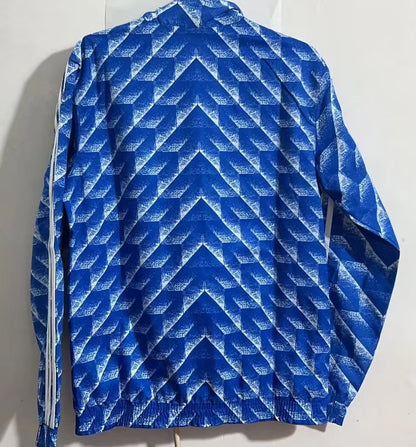 Manchester United Reversible Retro Jacket – Blue & Orange