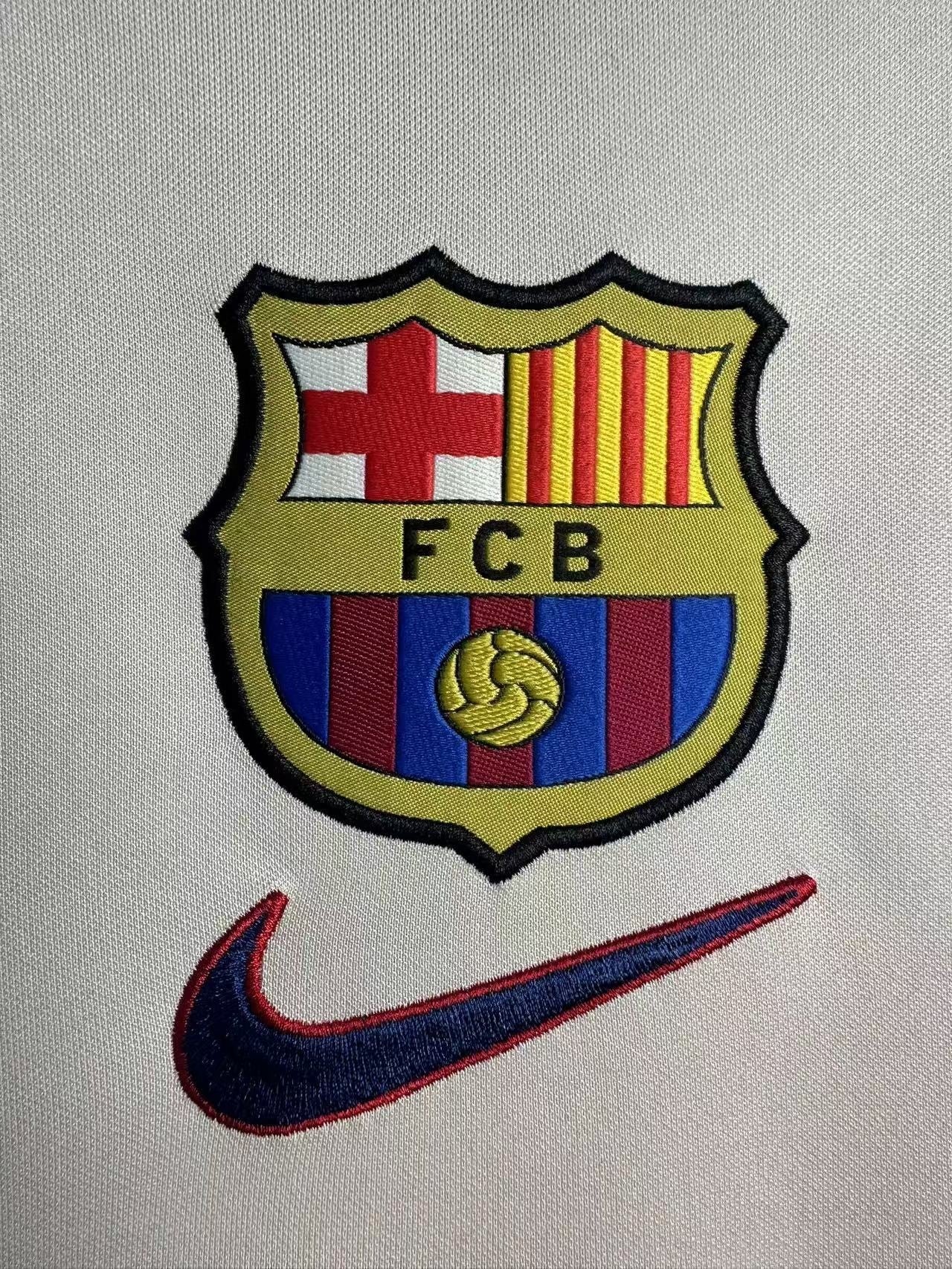 FC Barcelona 1998/99 Away Shirt – Long Sleeve Retro Classic
