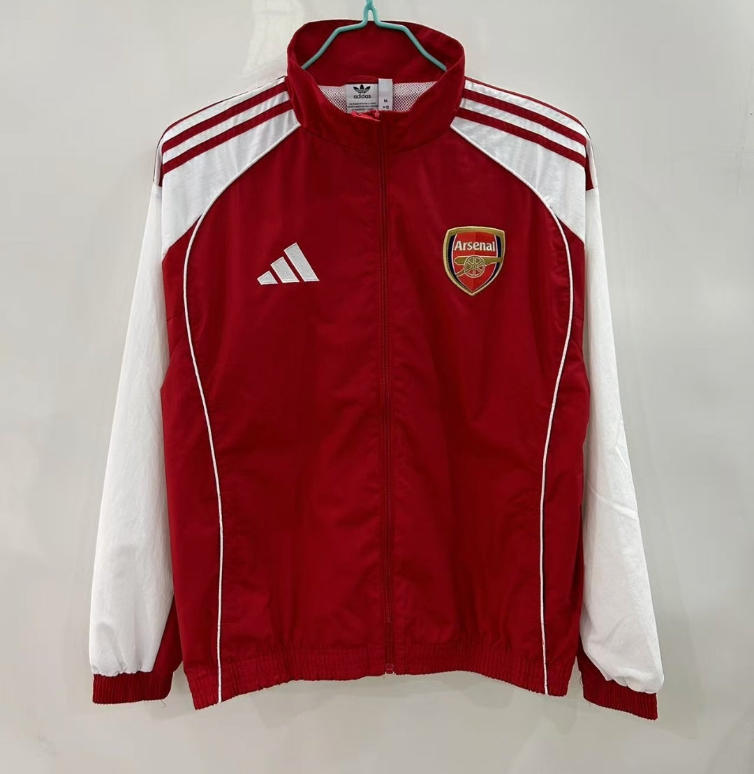 Arsenal 2025/26 Red Windbreaker Jacket – Gunners Fanwear
