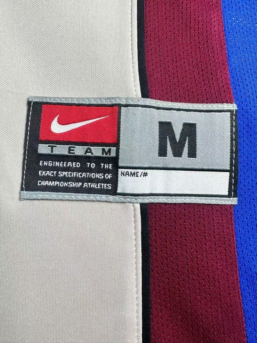 FC Barcelona 1998/99 Away Shirt – Long Sleeve Retro Classic - Retro MatchdayRetro MatchdayBarcelonaXL