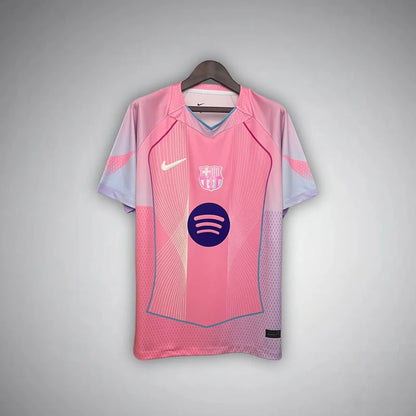 FC Barcelona 2025/26 Pink Special Edition Jersey – Bold Rose Edition (Short Sleeve)