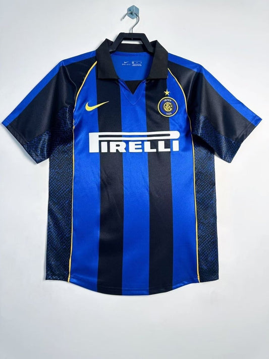 Inter Milan 2001/02 Home Shirt – Ronaldo Era - Retro MatchdayRetro MatchdayInter MilanXL