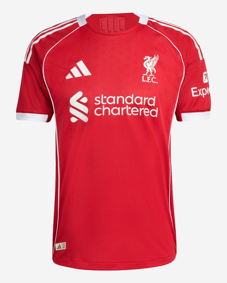 Liverpool FC 2025/26 Home Shirt – Classic Red (Short & Long Sleeve)