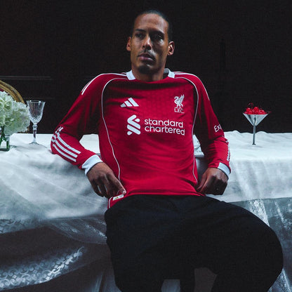 Liverpool FC 2025/26 Home Shirt – Classic Red (Short & Long Sleeve)