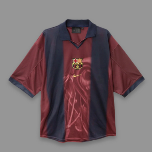 Travis Scott x FC Barcelona 2025/26 Home Jersey (Inspired by 2000/01) | Retro Football Shirt