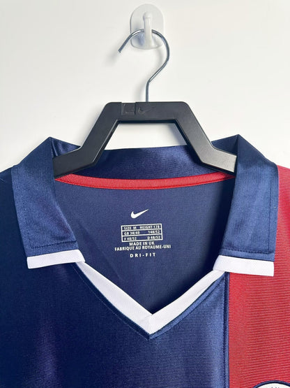 PSG 2001/02 Home Shirt – Long Sleeve (Ronaldinho Era)