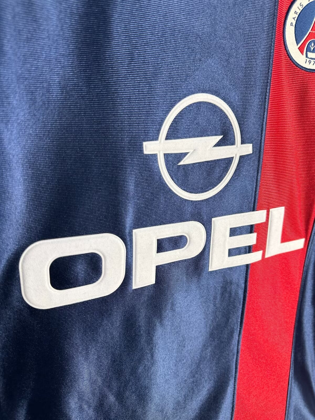 PSG 2001/02 Home Shirt – Long Sleeve (Ronaldinho Era)
